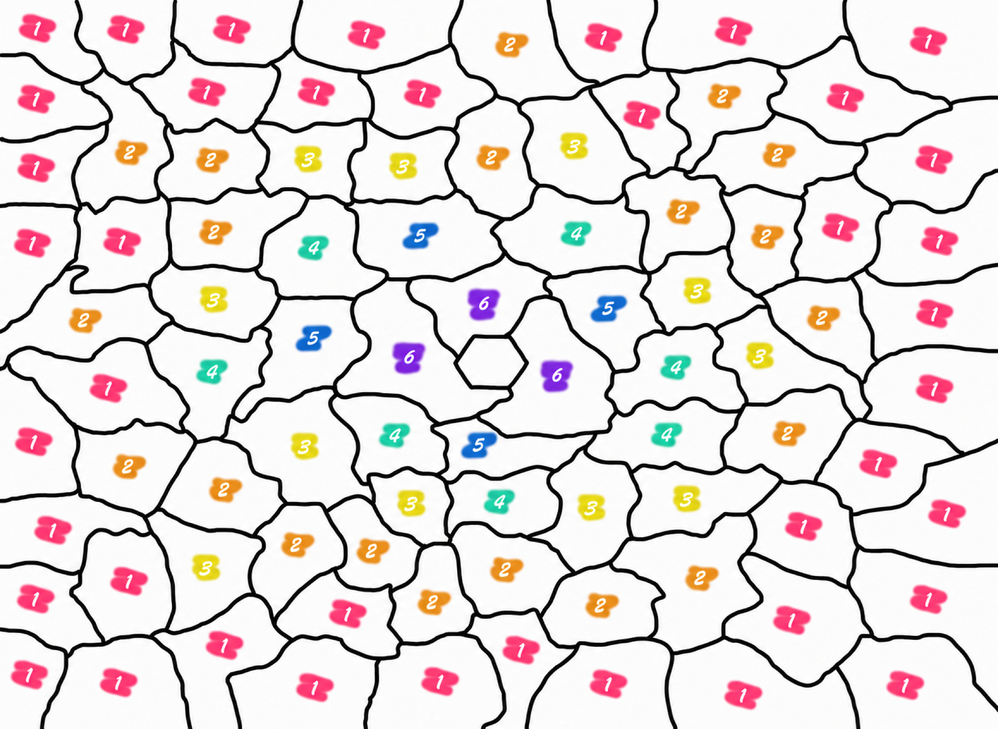 LastZ remaster alliance map with numbered territories